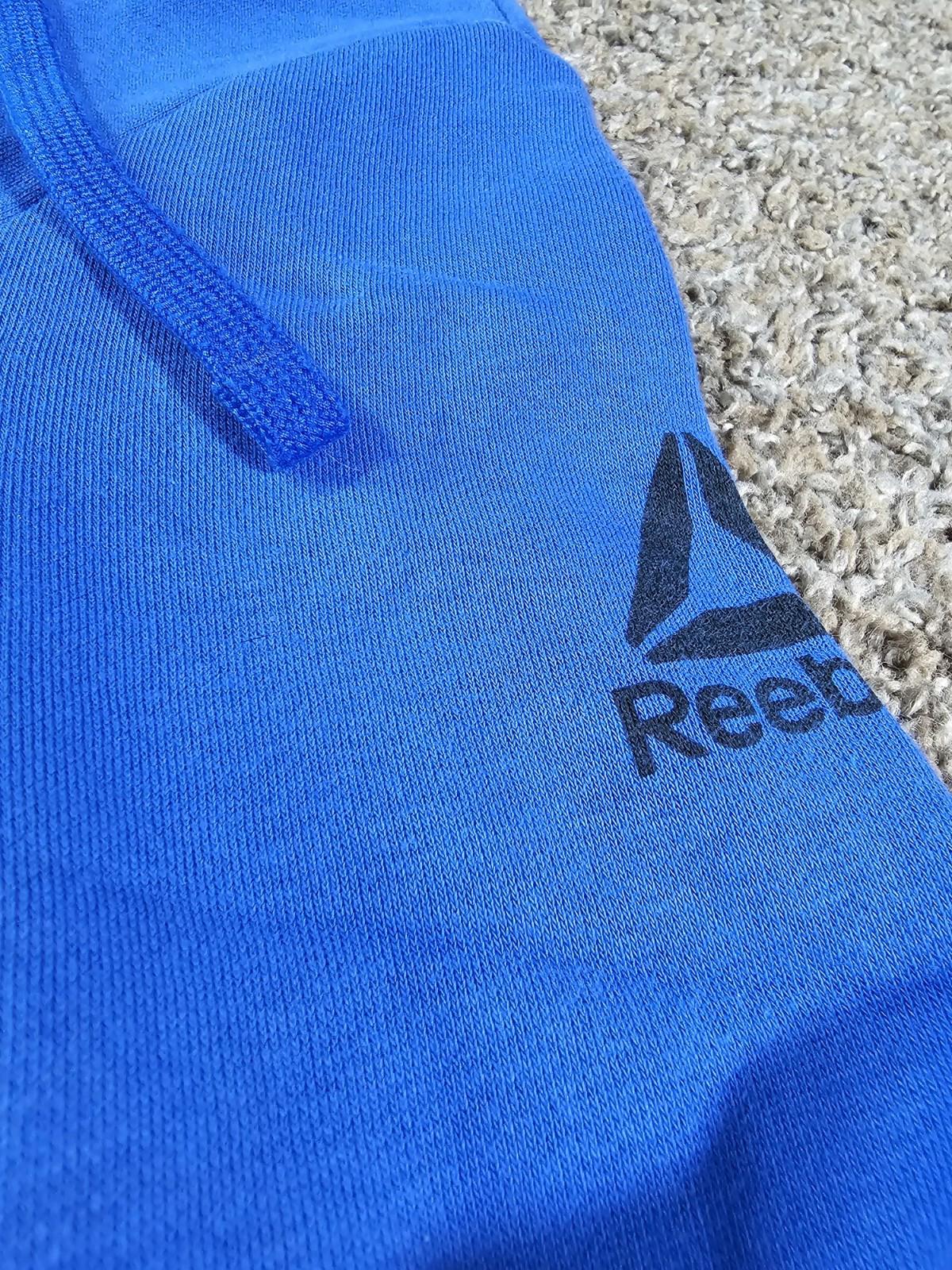 Reebok crossfit forging elite fitness fullzip hoodie blue L