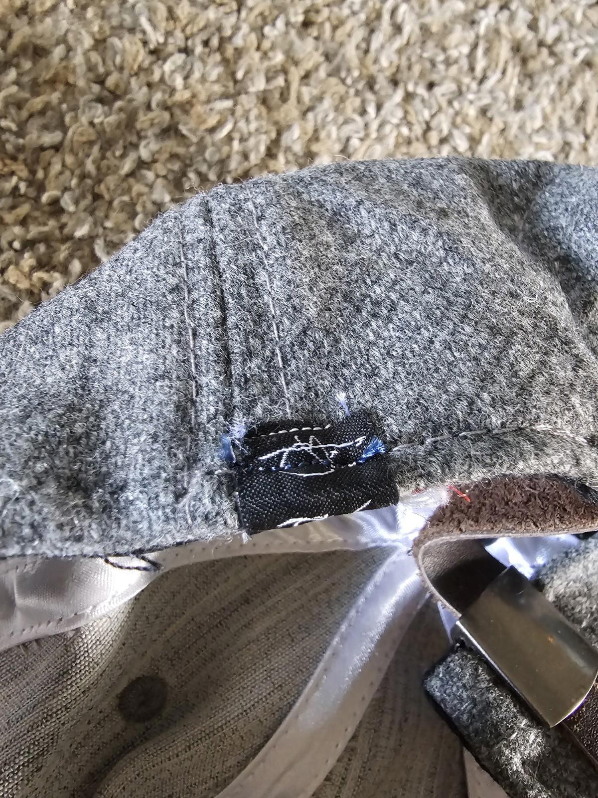 Applesmith AX. Collective Leather Strapback Wool Blend hat Streetwear USA