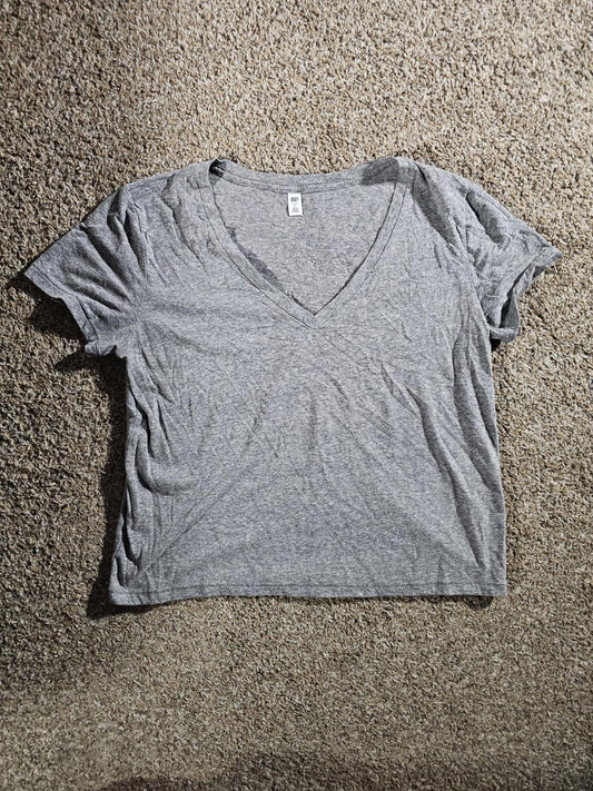 BP Gray Vneck Tshirt Medium
