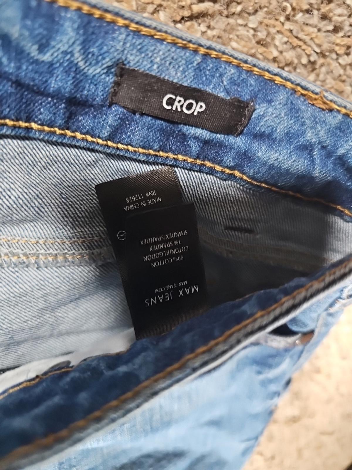 Max Jeans Sz 6 Crop Jeans