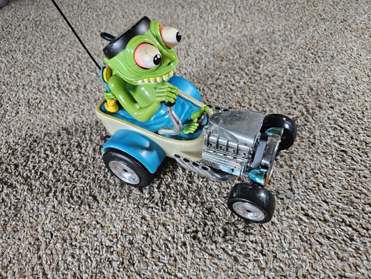 2004 wowwee Rat Fink RC Car NO REMOTE UNTESTED