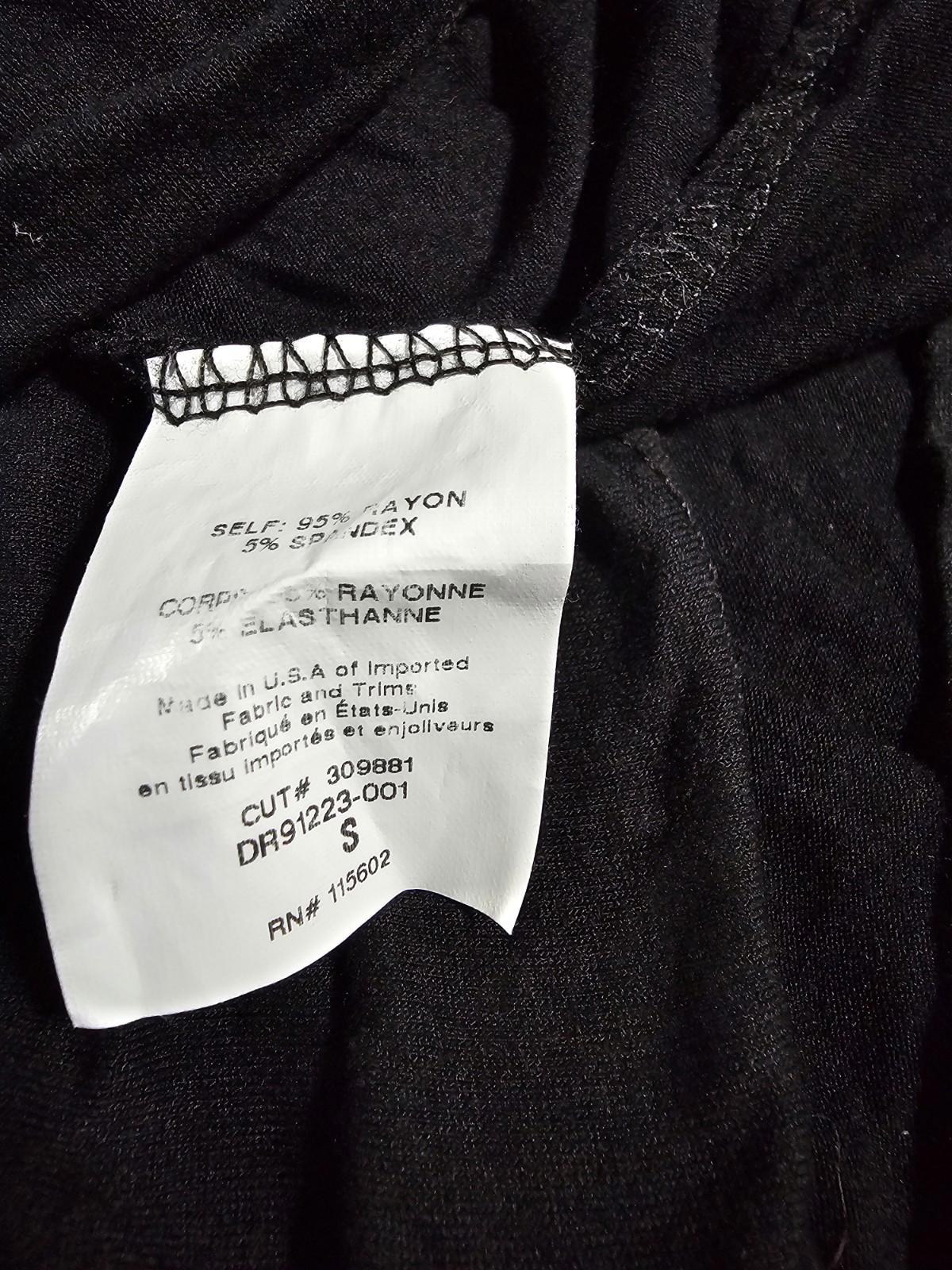 LUSH Long Black Dress Small