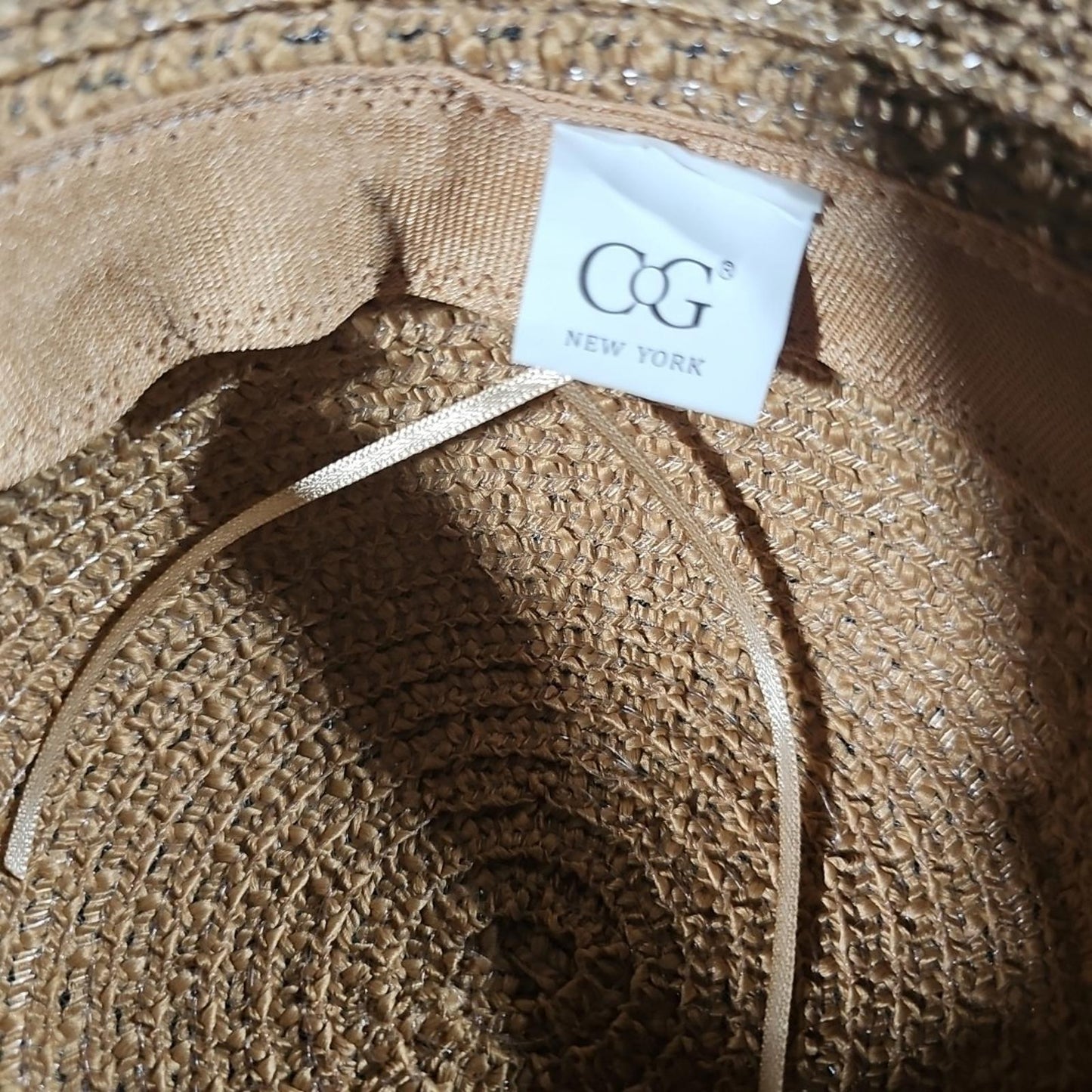C&G Womens Brown Wide Brim Hat