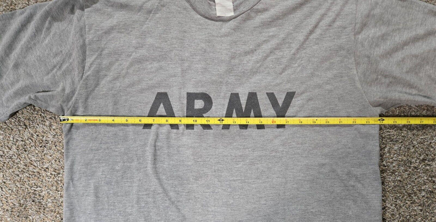US Army Physical Fitness Uniform Short Sleeve Shirt Large