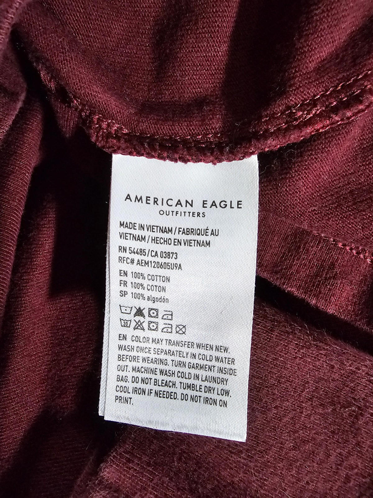 american eagle super soft Standard Fit XS hoodie