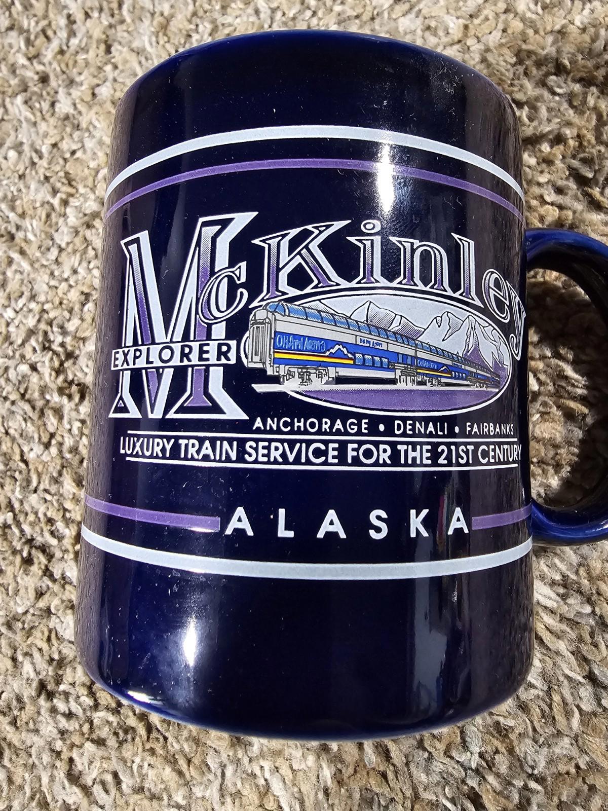Coffee Cup Mug McKinley Explorer Alaska Luxury Train Service