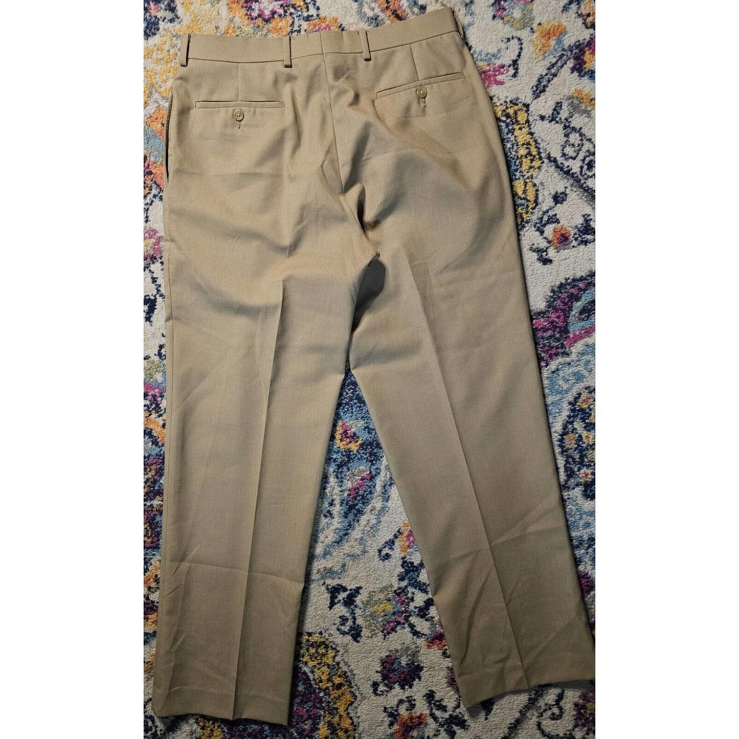 Lauren Ralph Lauren Dress Pants Men 33x30 Total Comfort Wool