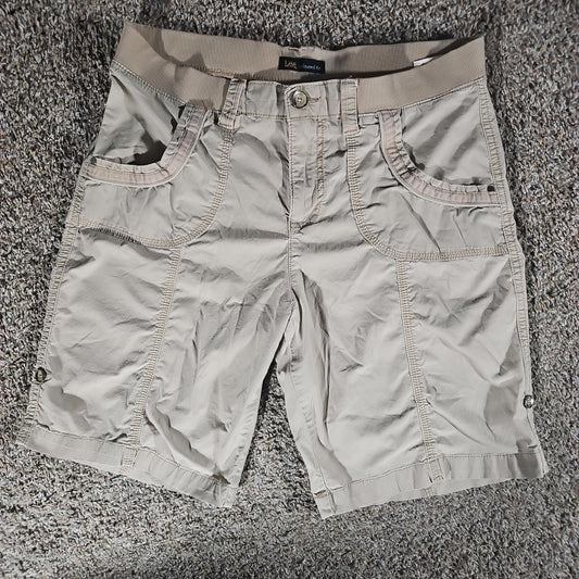 Lee Relaxed Fit 12 Medium Beige Shorts