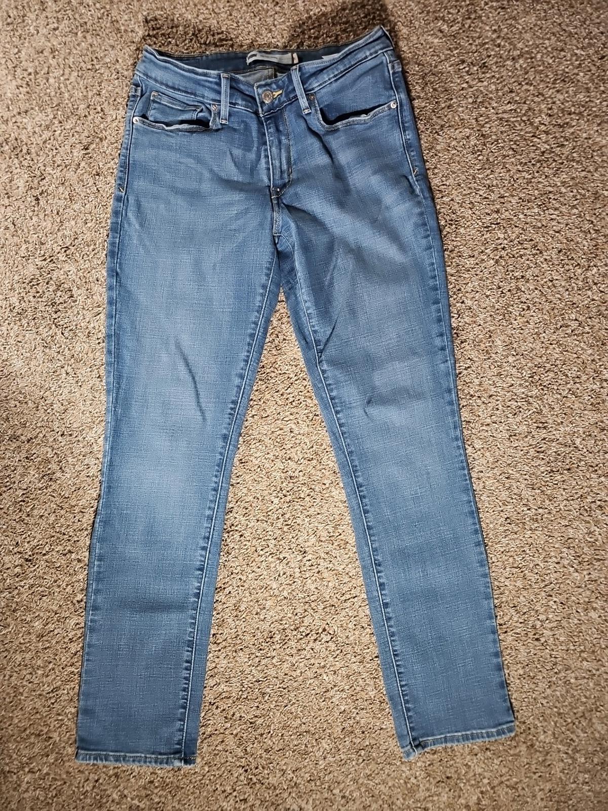 Levis Midrise Skinny Sz 8M (Tag 29x32) 29x29 Jeans