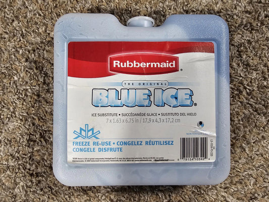 Rubbermaid The Original Blue Ice Pack Weekender Reusable 1034