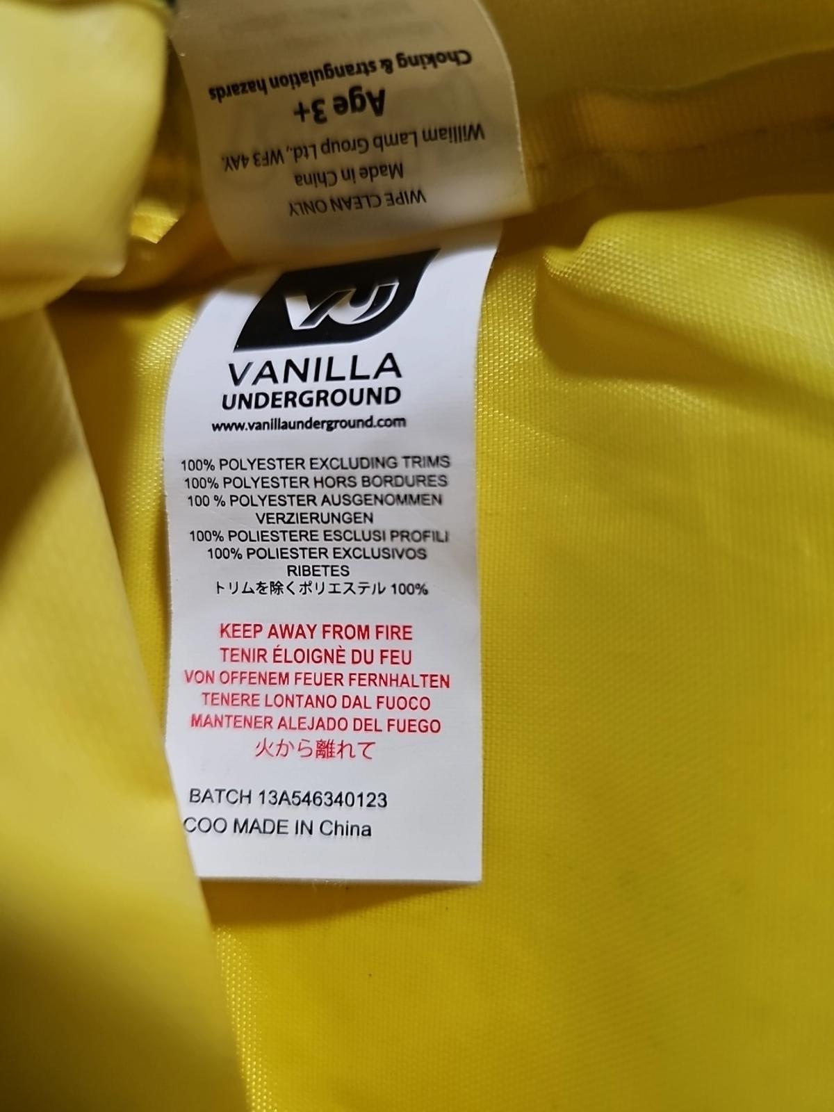 Vanilla Underground Pokemon Pikachu Backpack Yellow
