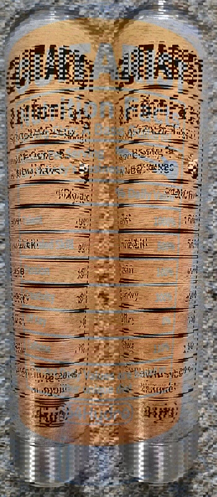 20 oz Bass Guitarist Ingredients Travel Coffee Mug