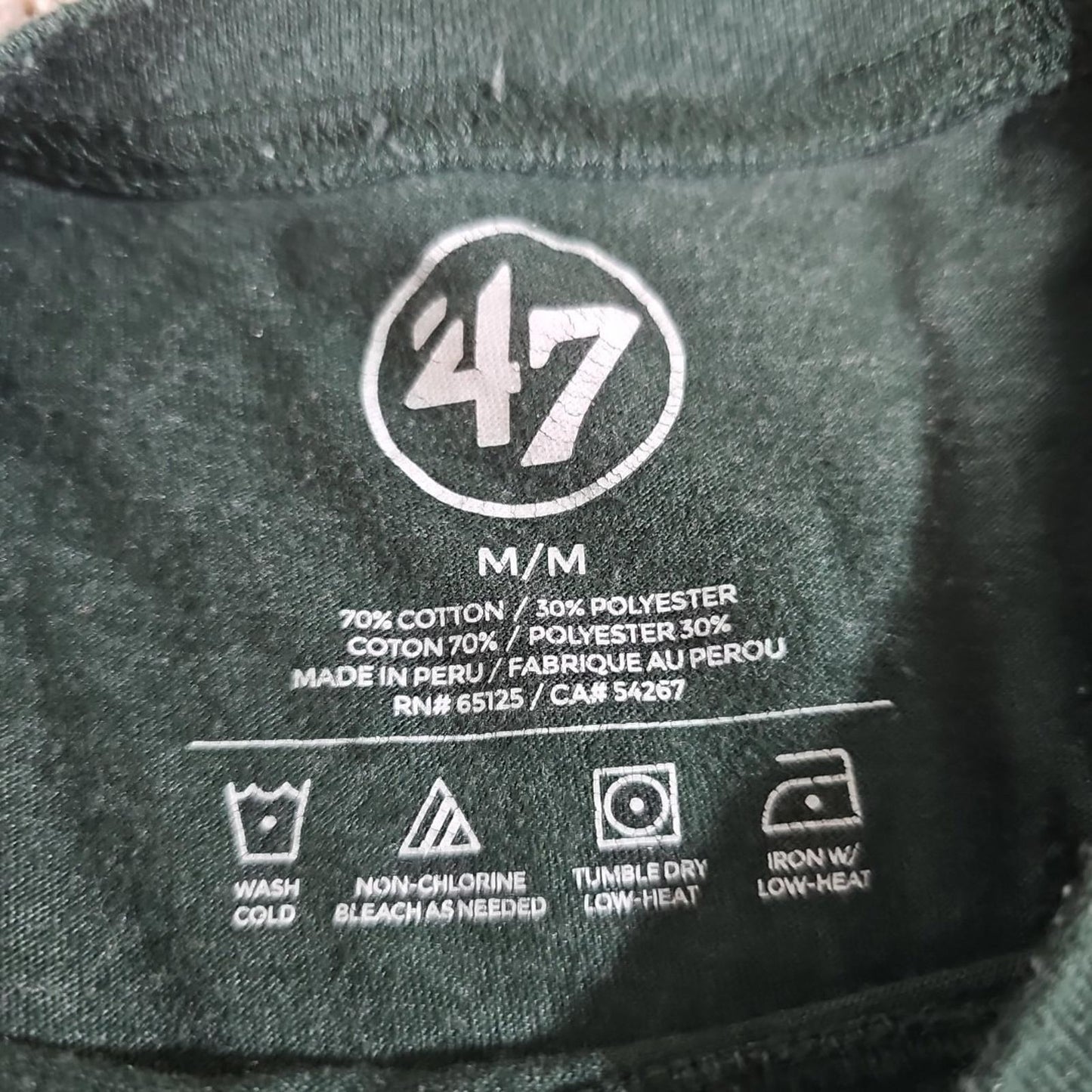 Milwaukee Bucks TSHIRT (Medium) "Let it Fly" GREEN '47