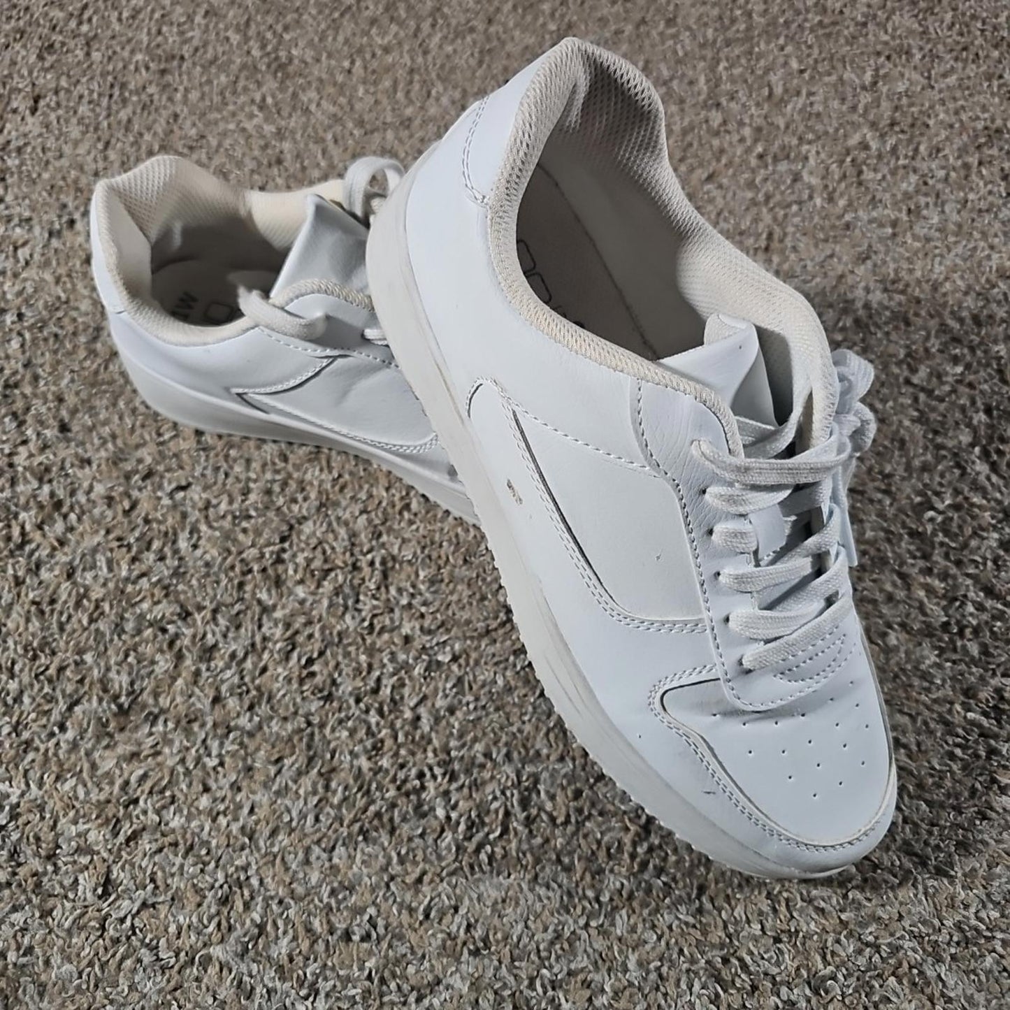 Nobo Wwnb40ac007 US11W EUR43 White Athletic Memory Foam Shoes