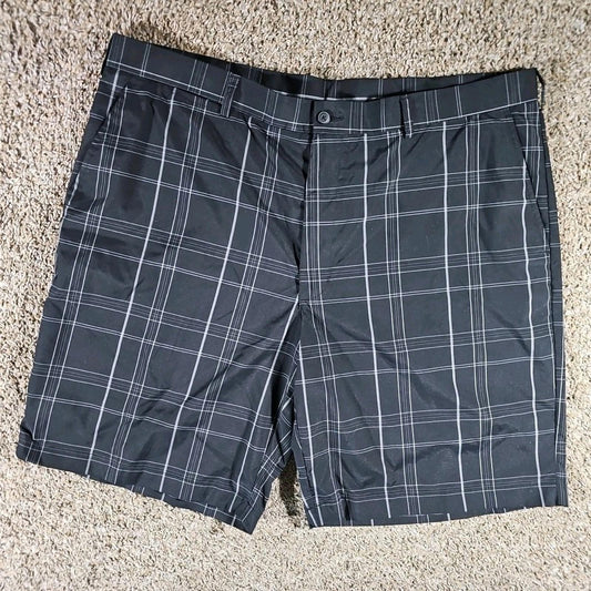 Ben Hogan Performance Black Windowpane 42 Shorts
