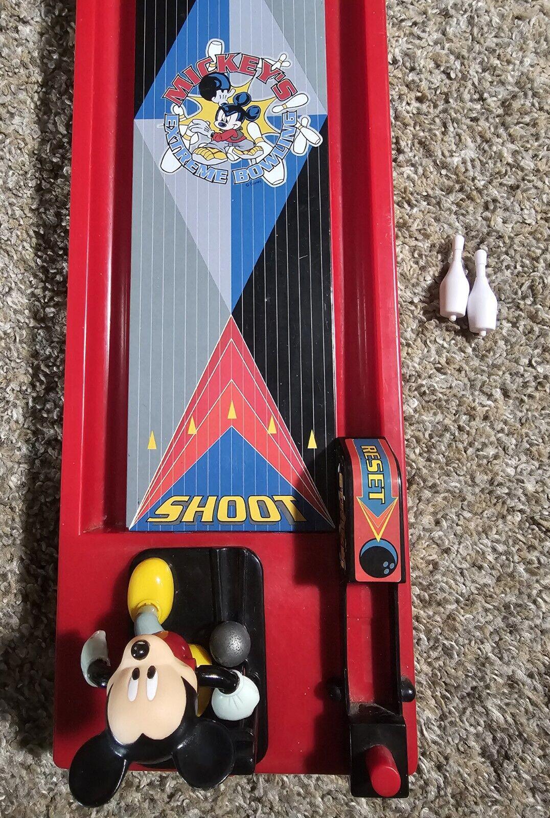 Disney Mickey's extreme bowling Tabletop Game Extra Pins TESTED WORKS