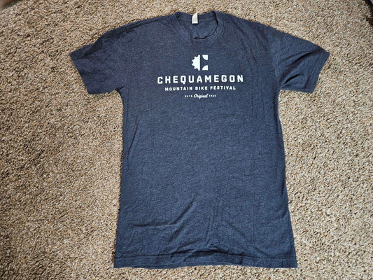 CHEQUAMEGON MOUNTAIN BIKE FESTIVAL Trek Event Staff shirt M?