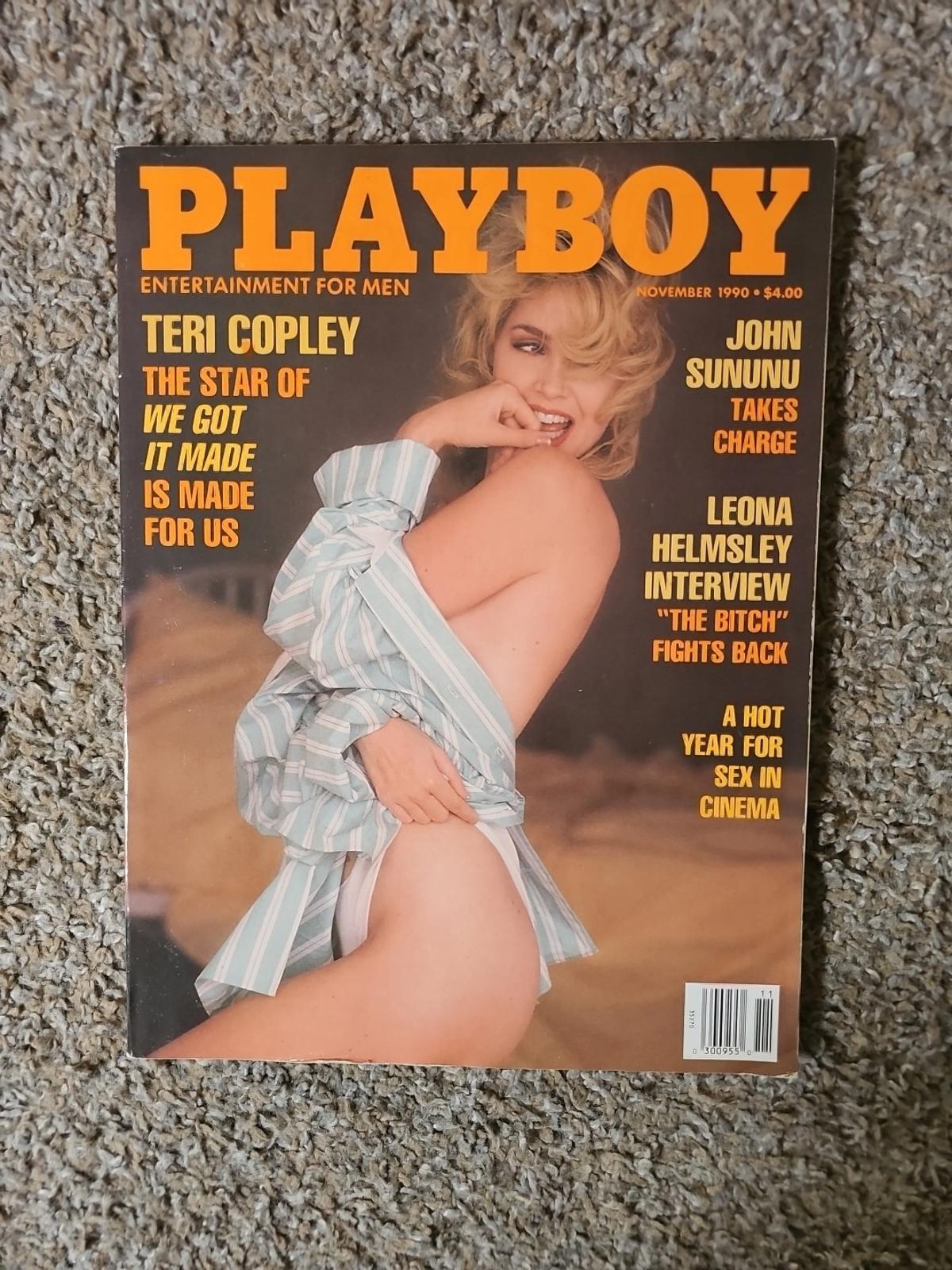Playboy Magazine November 1990 Teri Copley Lorraine Olivia