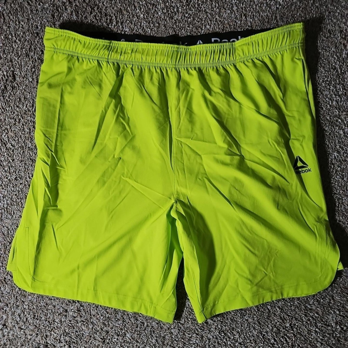 Reebok 3XL Neon Green Shorts