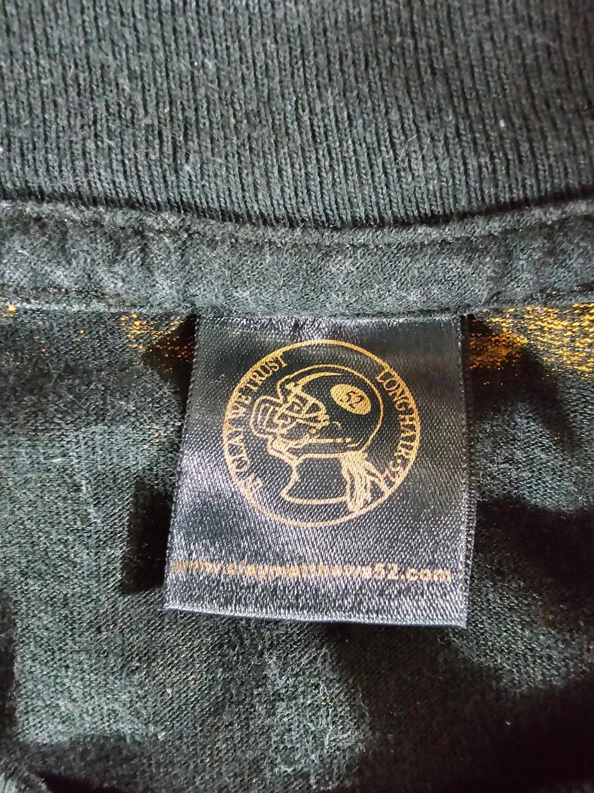 In Clay We Trust 52 t-shirt - XXL USA MADE Green Bay Packers