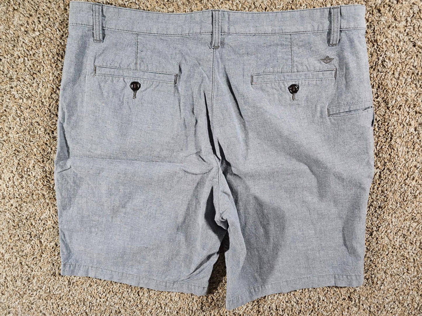 Dockers Sz 38 Blue Gray Shorts