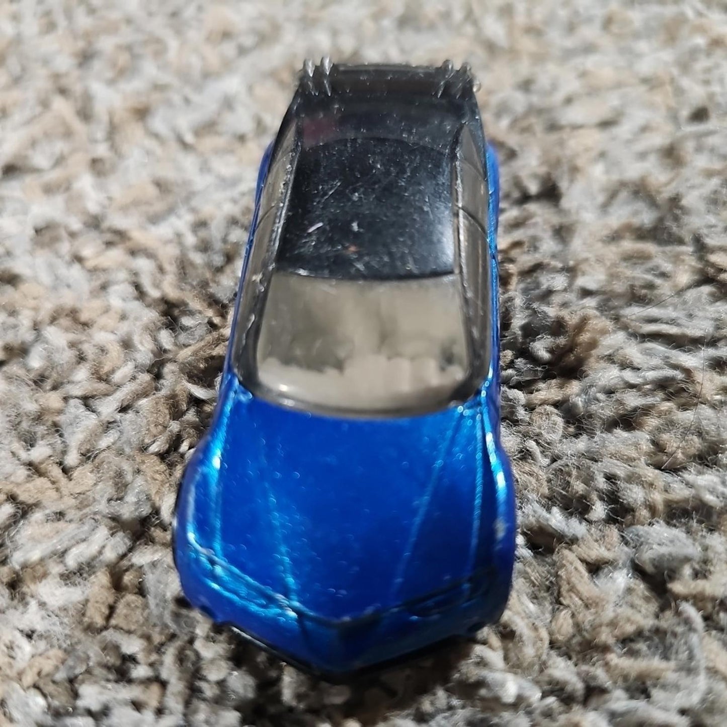 1998 Hot Wheels Pontiac Rageous Car Blue Diecast 1/64