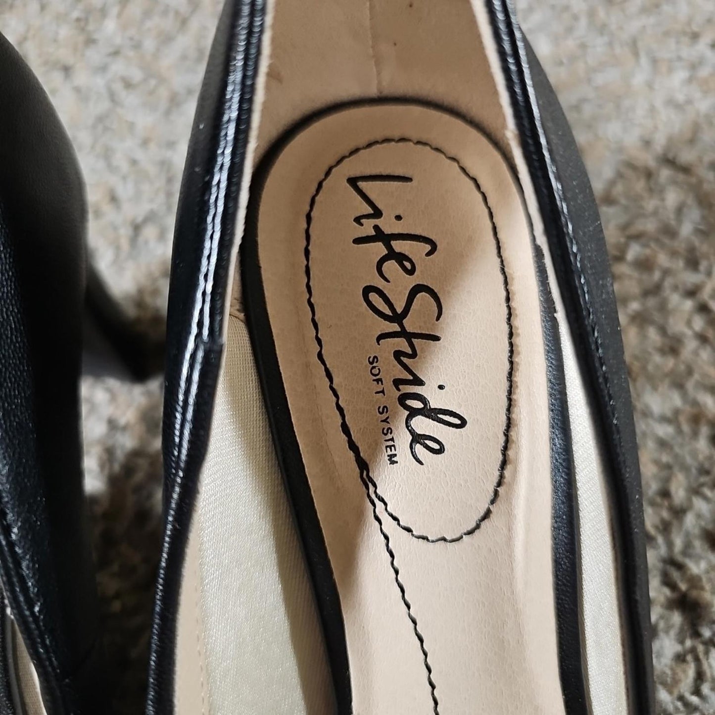 life stride soft system GiGi heels 7.5M
