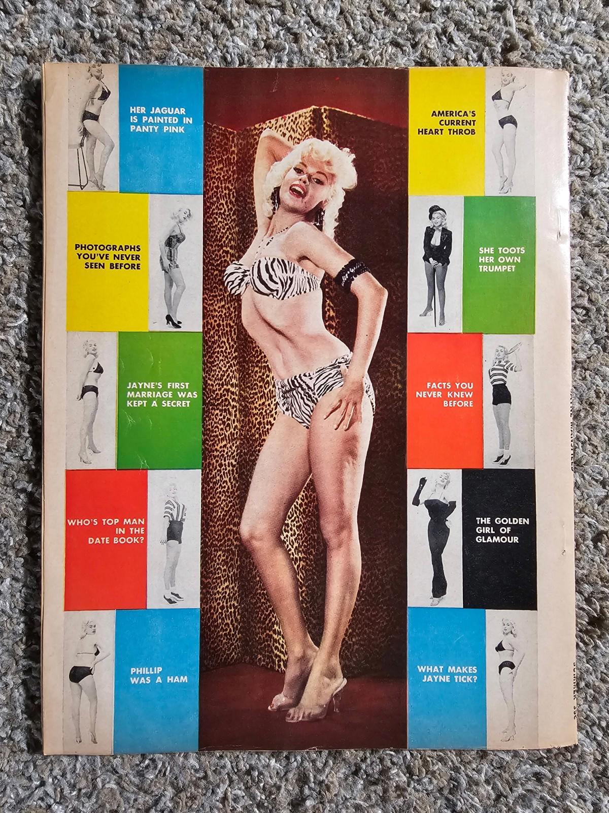 Jayne Mansfield-Dream Girl Magazine Vol 1 #1-Summer 1957-1st issue