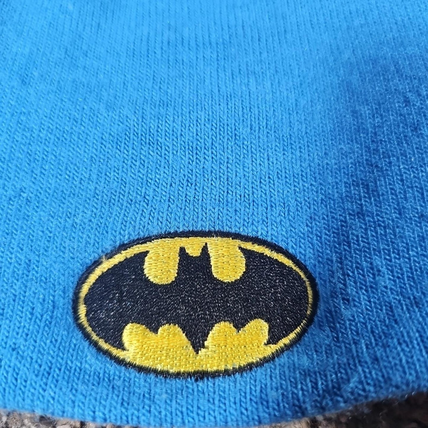 Batman Big Logo 2T-5T DC Comics Knit Watch Winter Beanie Hat