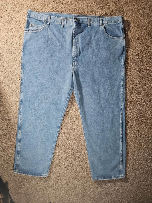 Wrangler Rugged Wear 52x30 Blue Jeans
