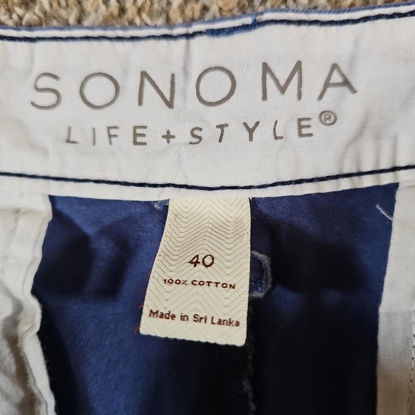 Sonoma Blue Sz 40 Shorts