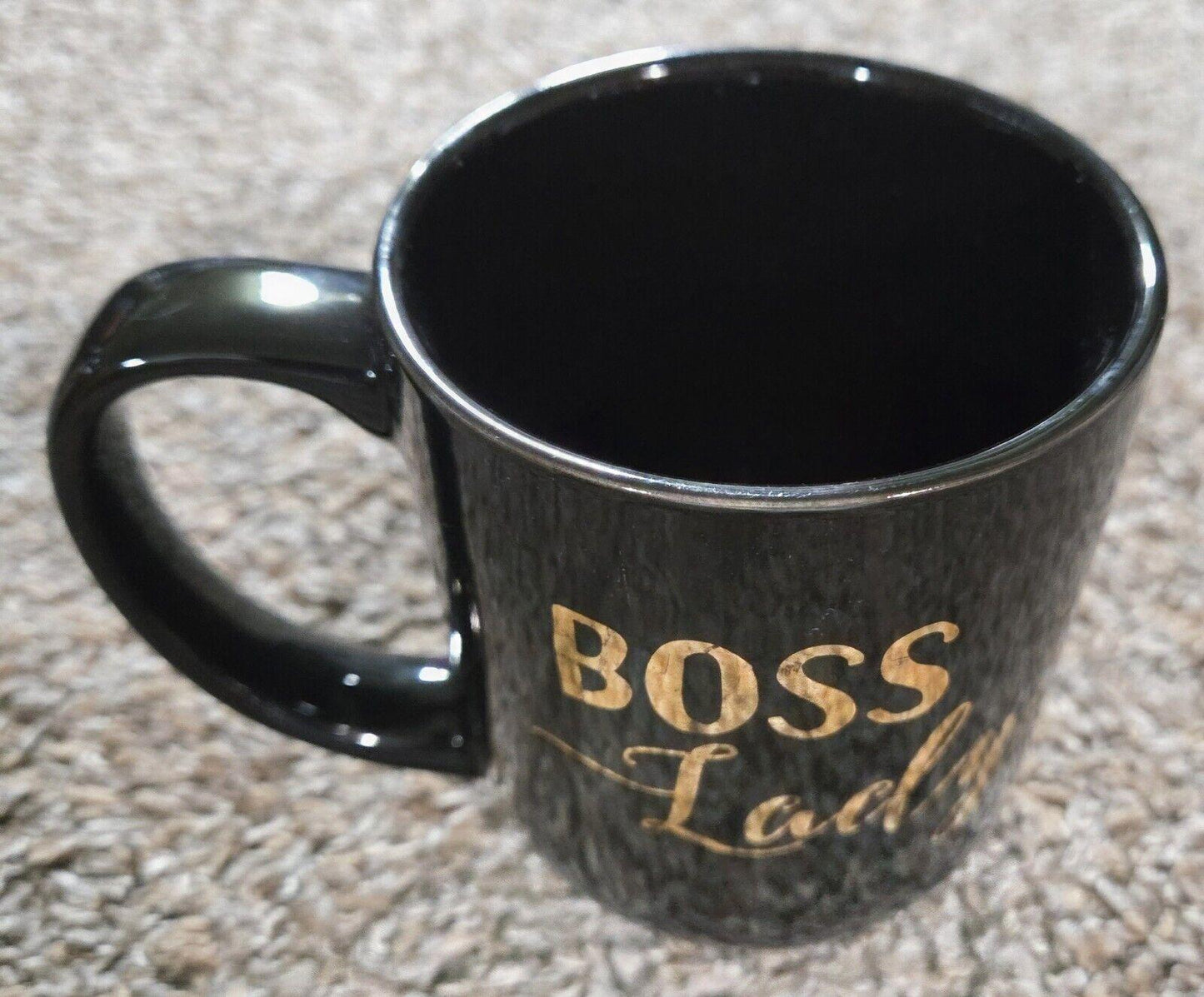 Gold Embossed Boss Lady "I'm Not Bossy, I'm The Boss" Coffee Mug
