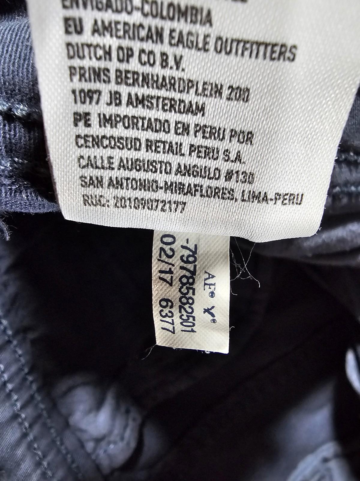 American Eagle Extreme Flex 29 Long Length Shorts Blue Gray