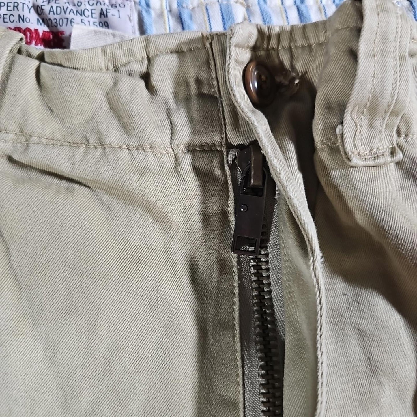 Advanced Abercrombie Fitch Shorts 36 Fatigues A-8 Military