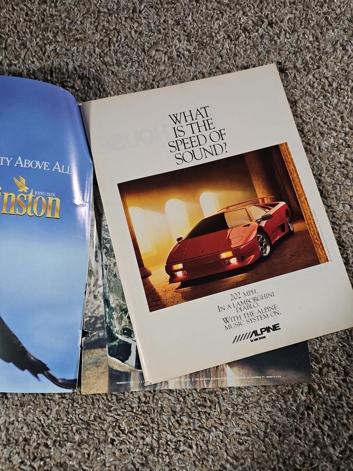 JANUARY 1991 PENTHOUSE MAGAZINE  VERY RARE JAN 91 Large Pull Out Poster Included