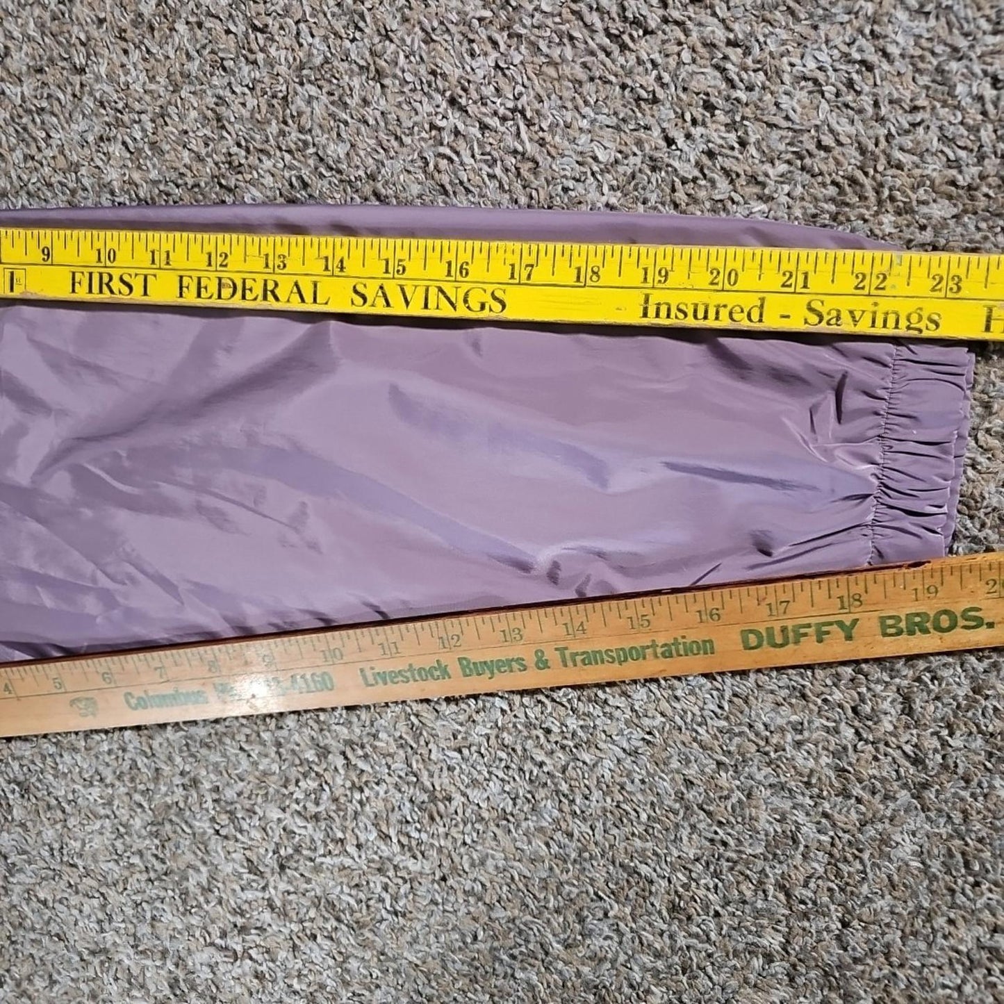 Shirley & Stone 2XL Purple 1/2 Zip Pullover Rain Jacket