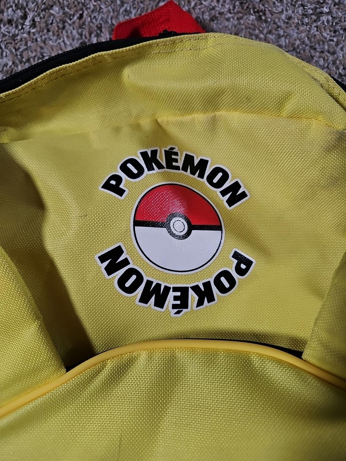 Vanilla Underground Pokemon Pikachu Backpack Yellow