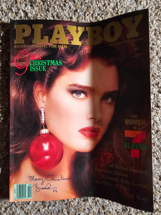 Playboy December 1986 GALA Christmas Issue