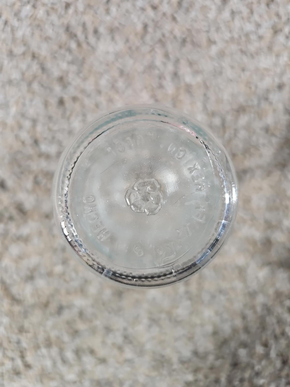 Evenflo Vintage Glass Baby Bottle 8 Ounces 8 oz Clear Nursery