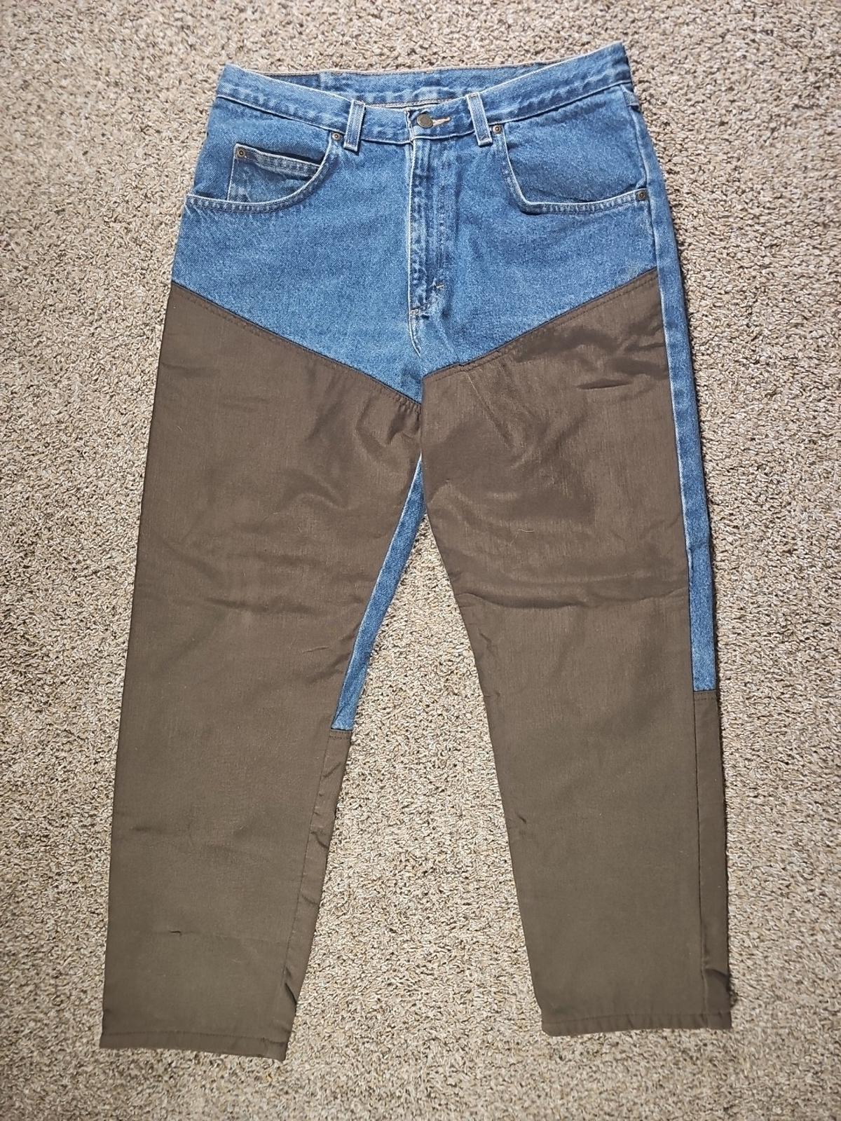 Wrangler 34x30 Straight Leg Chainsaw Outdoor Work Jeans