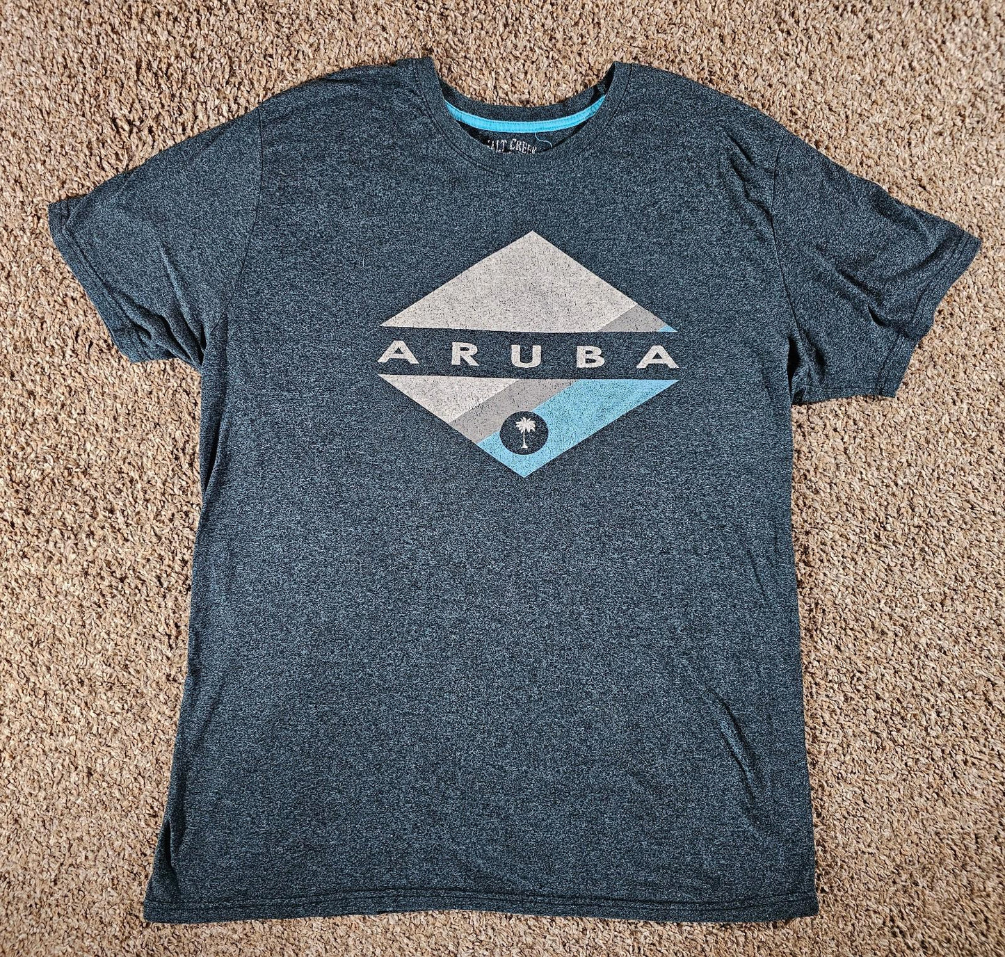 Salt Creek Aruba blue tshirt 2XL