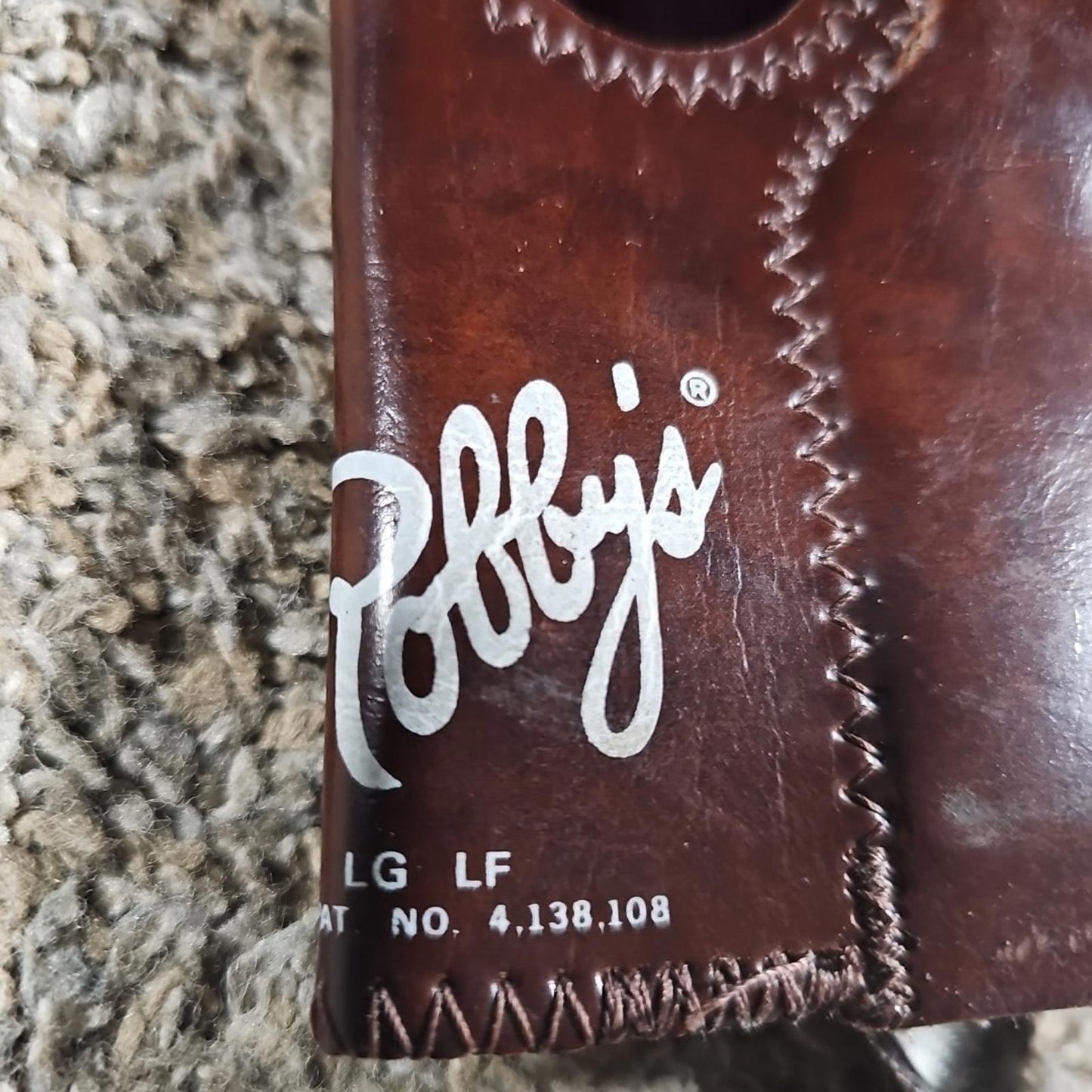 Robbys Original Positioner Bowling Glove Leather L Left Hand