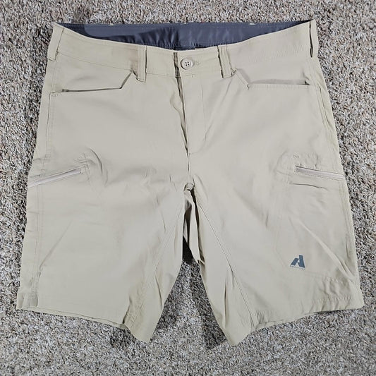 Eddie Bauer Cargo Shorts Mens 38 First Ascent Performance Hiking Nylon Stretch