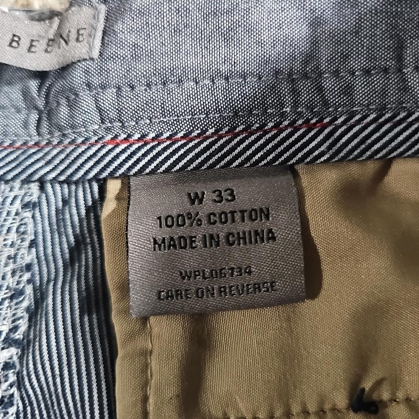 Geoffrey Beene Sz 33 Seer Sucker Shorts