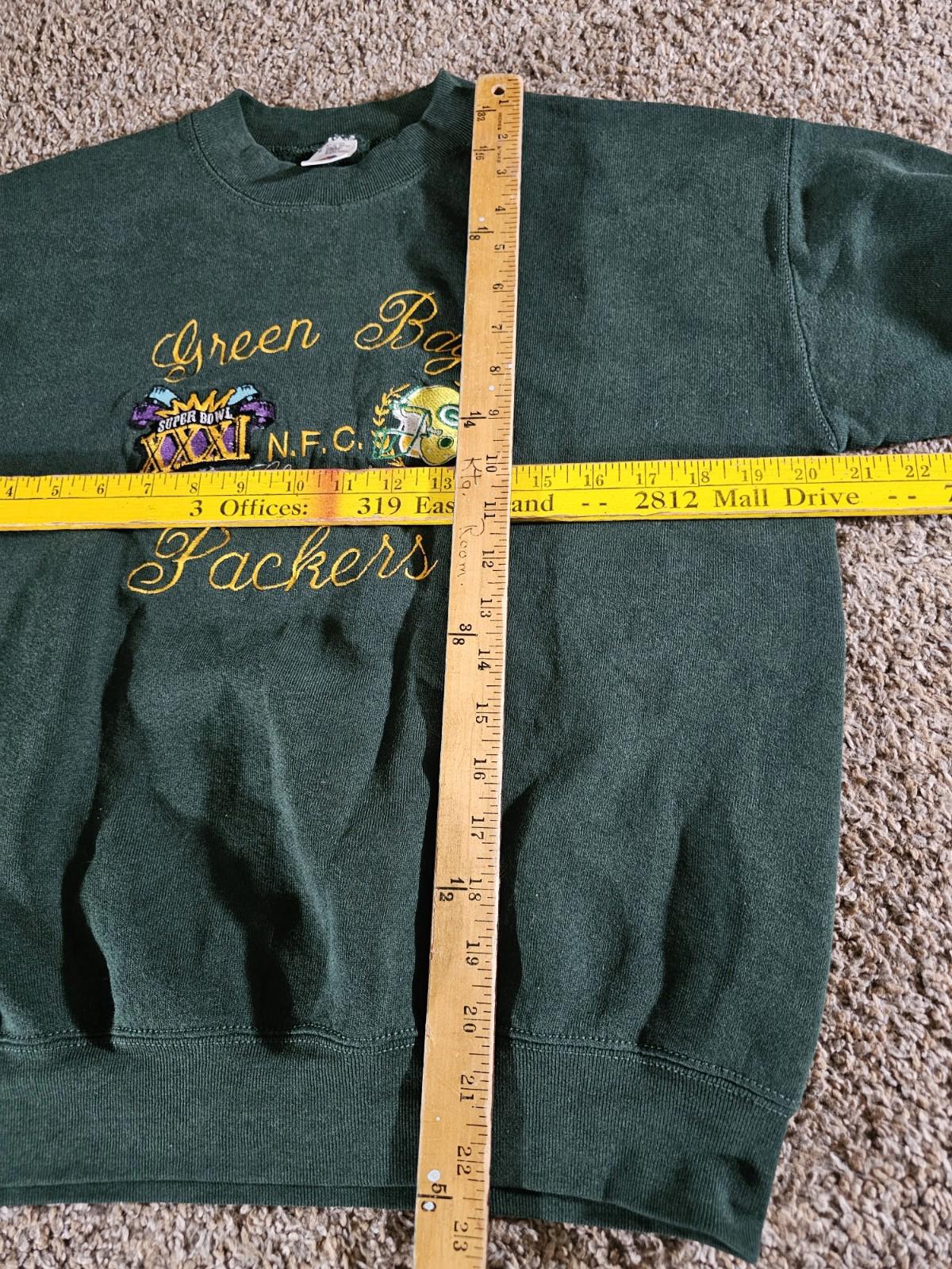 Vintage Green Bay Packers Super Bowl XXXI Men’s M Sweatshirt