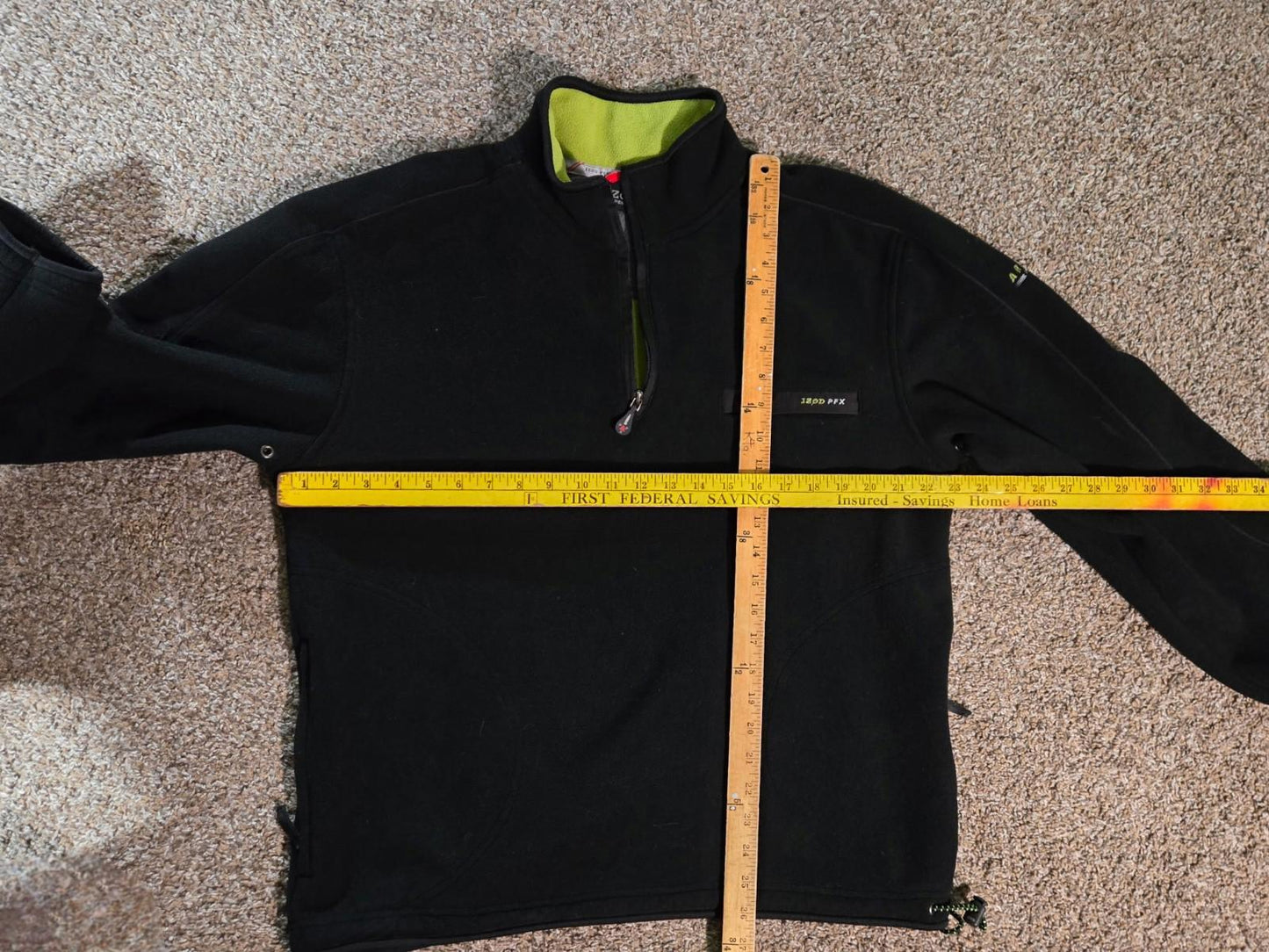 Izod Performance PFX Mens Arctix Microtech 1/4 Zip Fleece M