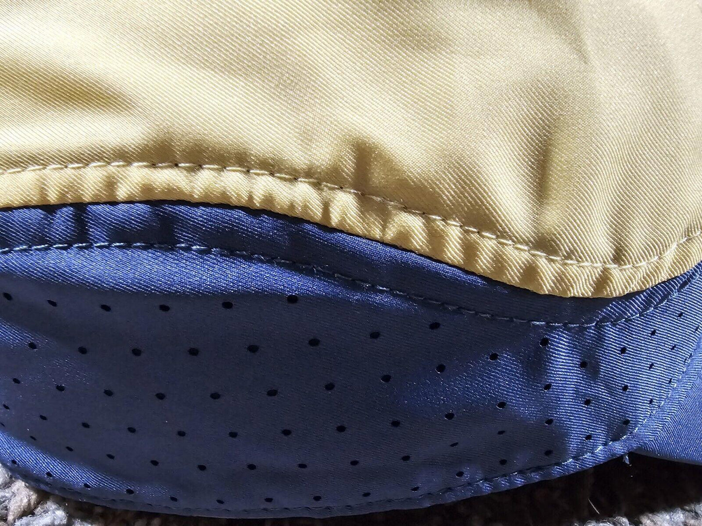 NIKE Tailwind dri-fit 5 panel hat blue yellow speckled Strap