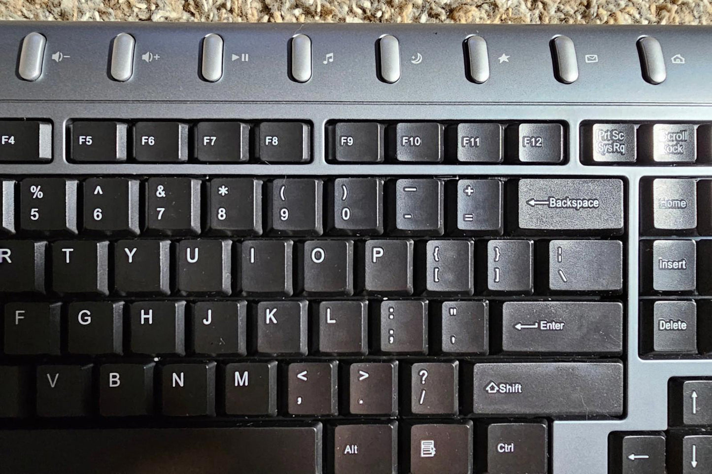 ergotron wireless keyboard and optical mouse Model KB990W