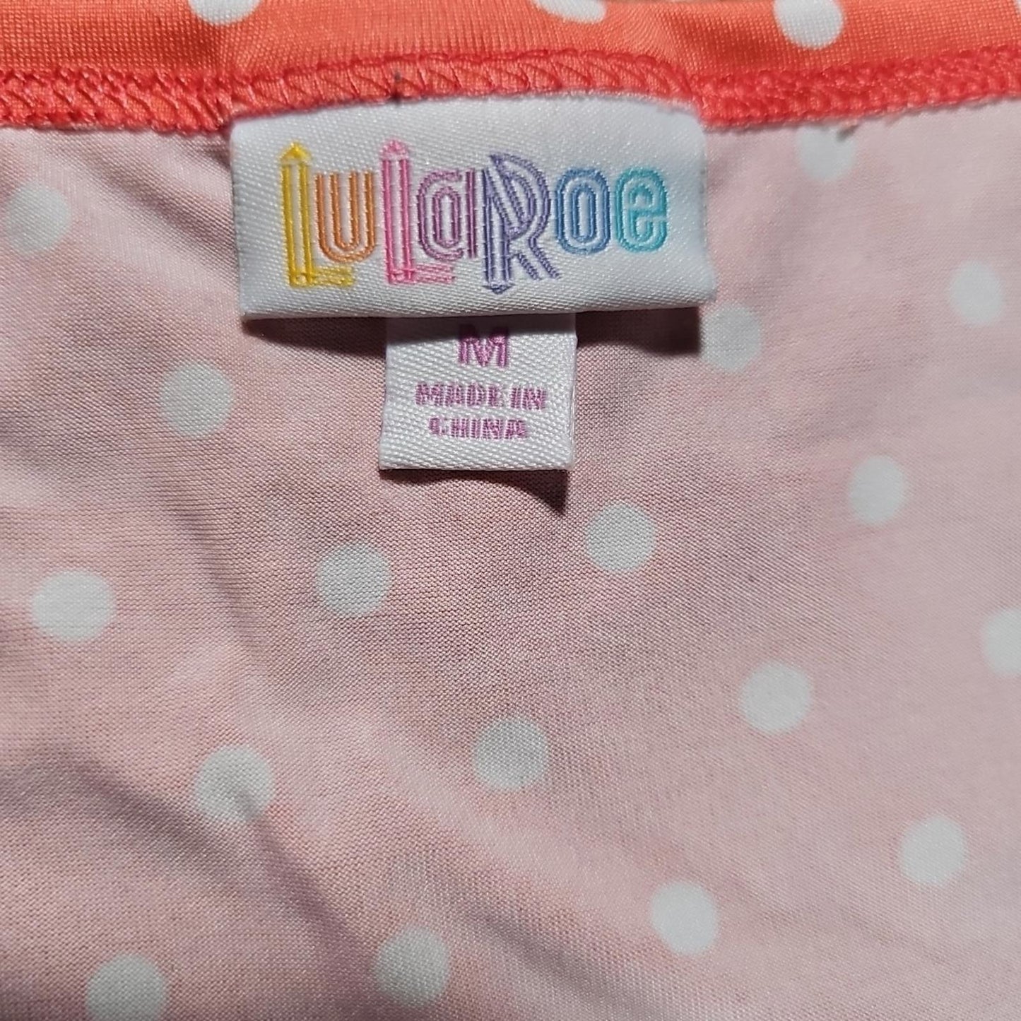 Lularoe M Polka Dotted Dress