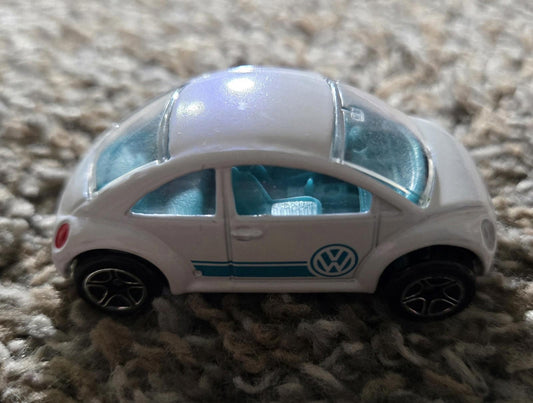 1995 Matchbox White/Blue Volkswagen Concept 1 Diecast Loose VTG HW3.